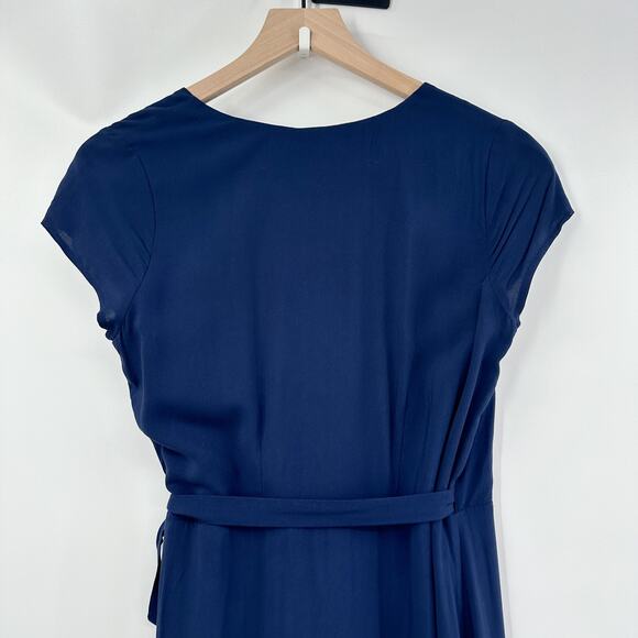 L*Space Goa Dress Wrap Maxi in Midnight Blue Size Small NWT - Picture 5 of 10